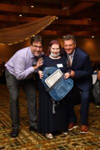 2021 Annual Dinner: Kevin, Betty Jo, and Shawn