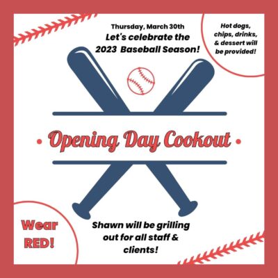 Opening Day Cookout